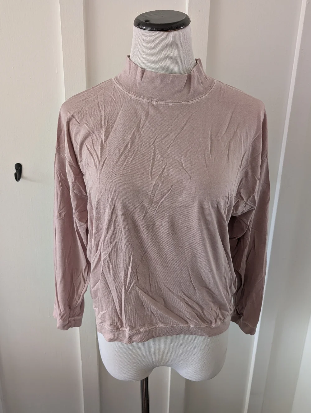 Rivet & Thread Mock neck Top - Picture 1 of 10